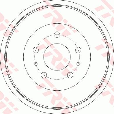 TRW DB4427 - Brake Drum www.parts5.com