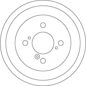 TRW DB4476 - Tambur frana www.parts5.com