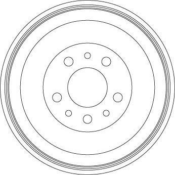 TRW DB4563 - Tambur frana www.parts5.com