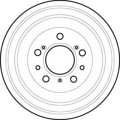 TRW DB4023 - Brake Drum www.parts5.com