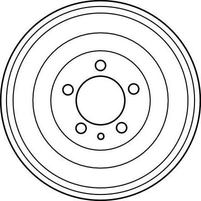 TRW DB4157 - Brake Drum www.parts5.com