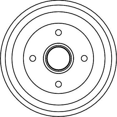 TRW DB4308 - Tambor de freno www.parts5.com