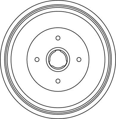 TRW DB4289 - Brake Drum www.parts5.com