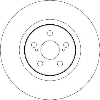 TRW DF4445S - Disc frana www.parts5.com