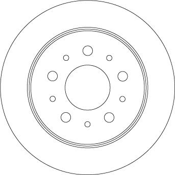 TRW DF4481S - Disc frana www.parts5.com