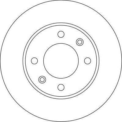 TRW DF4185 - Fren diski www.parts5.com