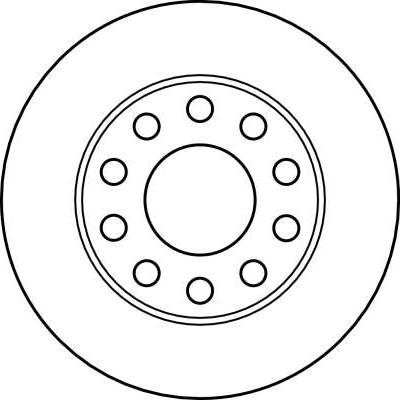 TRW DF4186 - Brake Disc parts5.com