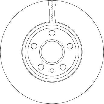 TRW DF4850S - Brake Disc www.parts5.com