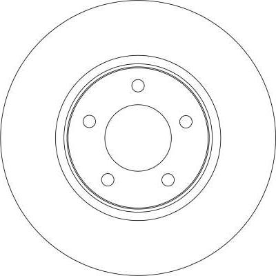 TRW DF4346 - Тормозной диск www.parts5.com