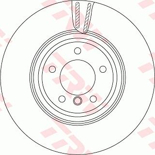 TRW DF4775S - Brake Disc www.parts5.com