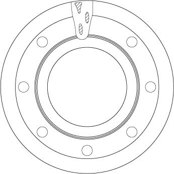 TRW DF5078S - Brake Disc www.parts5.com