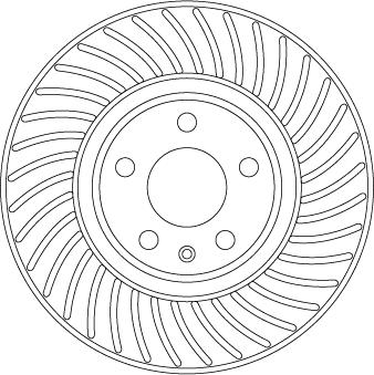 TRW DF6950S - Brake Disc www.parts5.com