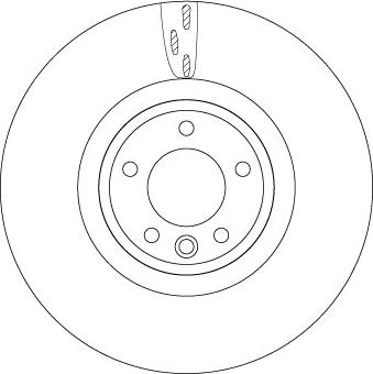 TRW DF6957S - Brake Disc www.parts5.com