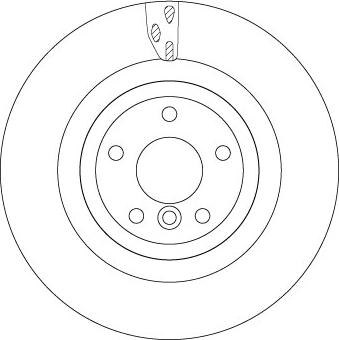 TRW DF6969S - Bremsscheibe www.parts5.com