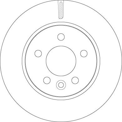 TRW DF6482 - Brake Disc www.parts5.com