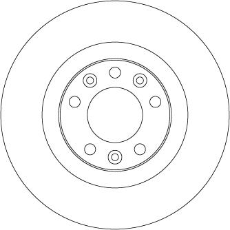 TRW DF6667 - Kočioni disk www.parts5.com