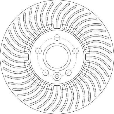 TRW DF6185S - Zavorni kolut www.parts5.com