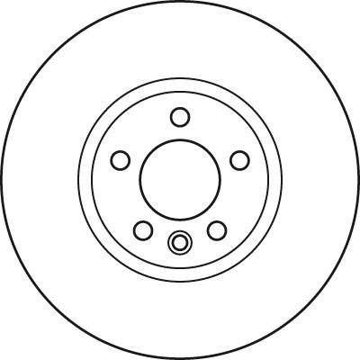 TRW DF6124S - Disc frana www.parts5.com