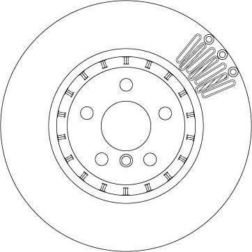 TRW DF6892S - Brake Disc www.parts5.com