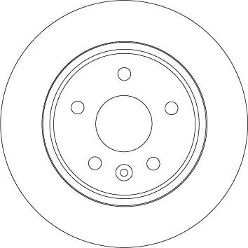 TRW DF6846 - Brake Disc www.parts5.com