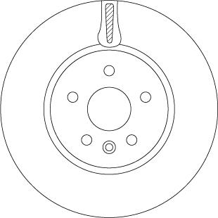 TRW DF6820 - Brake Disc www.parts5.com