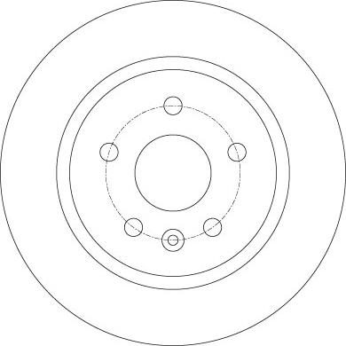 TRW DF6340 - Brake Disc parts5.com