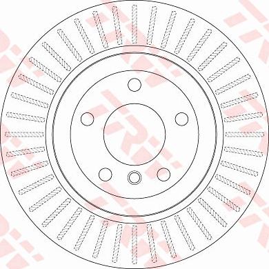 TRW DF6299 - Brake Disc www.parts5.com