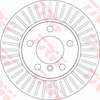 TRW DF6255 - Disc frana www.parts5.com