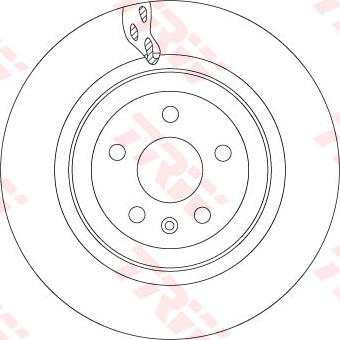 TRW DF6702S - Disc frana www.parts5.com