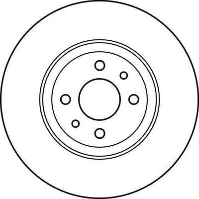 TRW DF2566 - Disco de freno www.parts5.com