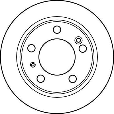 TRW DF2583 - Brake Disc www.parts5.com