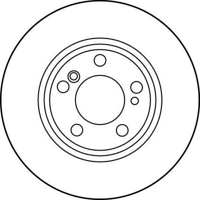 TRW DF2757 - Tarcza hamulcowa www.parts5.com