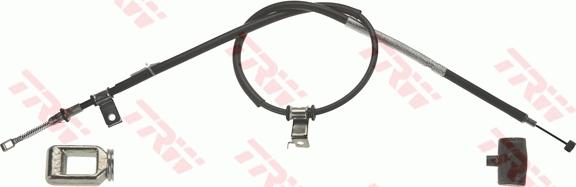 TRW GCH597 - Cable de accionamiento, freno de estacionamiento www.parts5.com