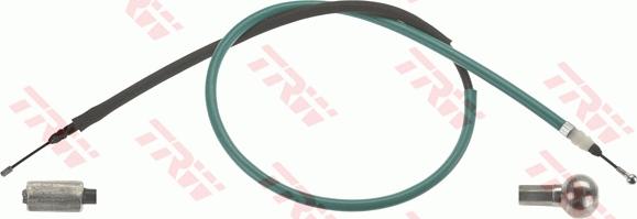 TRW GCH587 - Cable, parking brake www.parts5.com