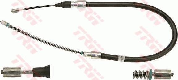 TRW GCH1666 - Cable, parking brake www.parts5.com