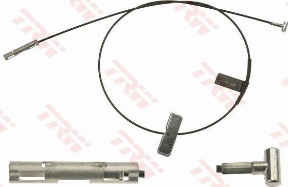 TRW GCH126 - Cable, parking brake www.parts5.com