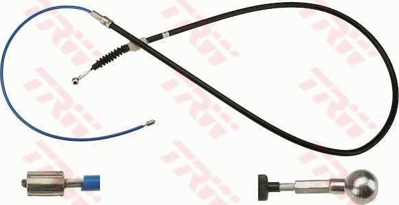 TRW GCH2602 - Cable de accionamiento, freno de estacionamiento www.parts5.com