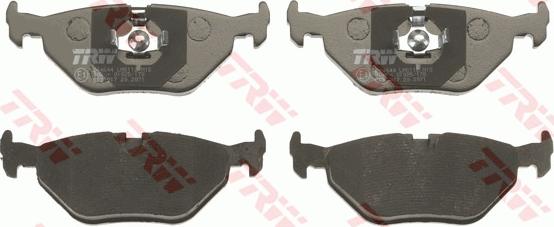 TRW GDB917 - Brake Pad Set, disc brake parts5.com