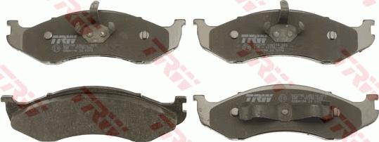 TRW GDB4104 - Set placute frana,frana disc www.parts5.com