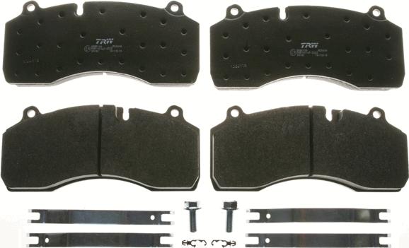 TRW GDB5100 - Brake Pad Set, disc brake www.parts5.com