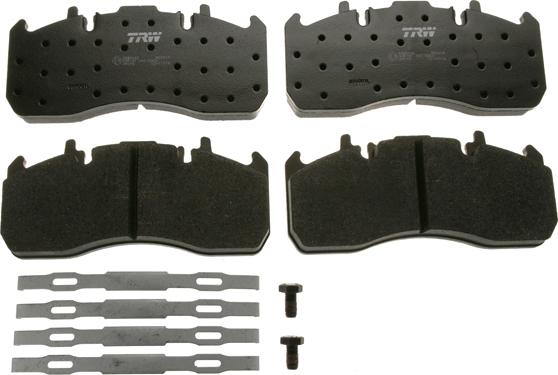 TRW GDB5102 - Kit de plaquettes de frein, frein à disque www.parts5.com