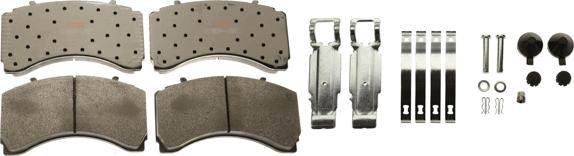 TRW GDB5116 - Brake Pad Set, disc brake www.parts5.com