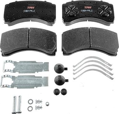 TRW GDB5110 - Brake Pad Set, disc brake www.parts5.com