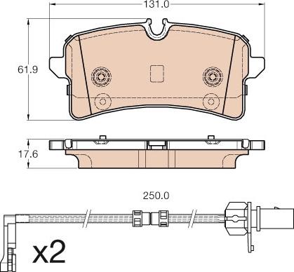 TRW GDB1975 - Jarrupala, levyjarru www.parts5.com