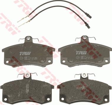 TRW GDB1446 - Brake Pad Set, disc brake www.parts5.com