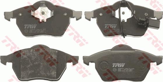 TRW GDB1440 - Set placute frana,frana disc www.parts5.com