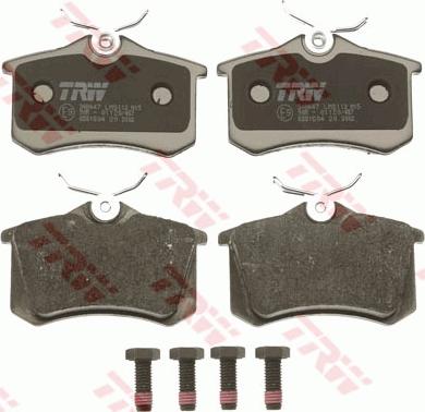 TRW GDB1504 - Set placute frana,frana disc parts5.com