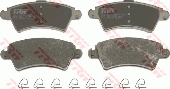 TRW GDB1501 - Jarrupala, levyjarru www.parts5.com