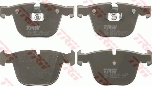 TRW GDB1502 - Set placute frana,frana disc www.parts5.com