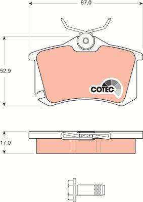 TRW GDB1578 - Fren balata seti, diskli fren www.parts5.com